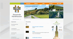 Desktop Screenshot of hardthausen.de